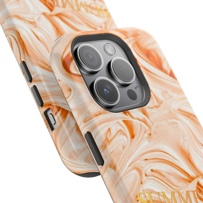 Wireless-Charging Compatible Case – Peach Sorbet