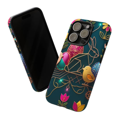 Protective Phone Case – Jeweled Garden