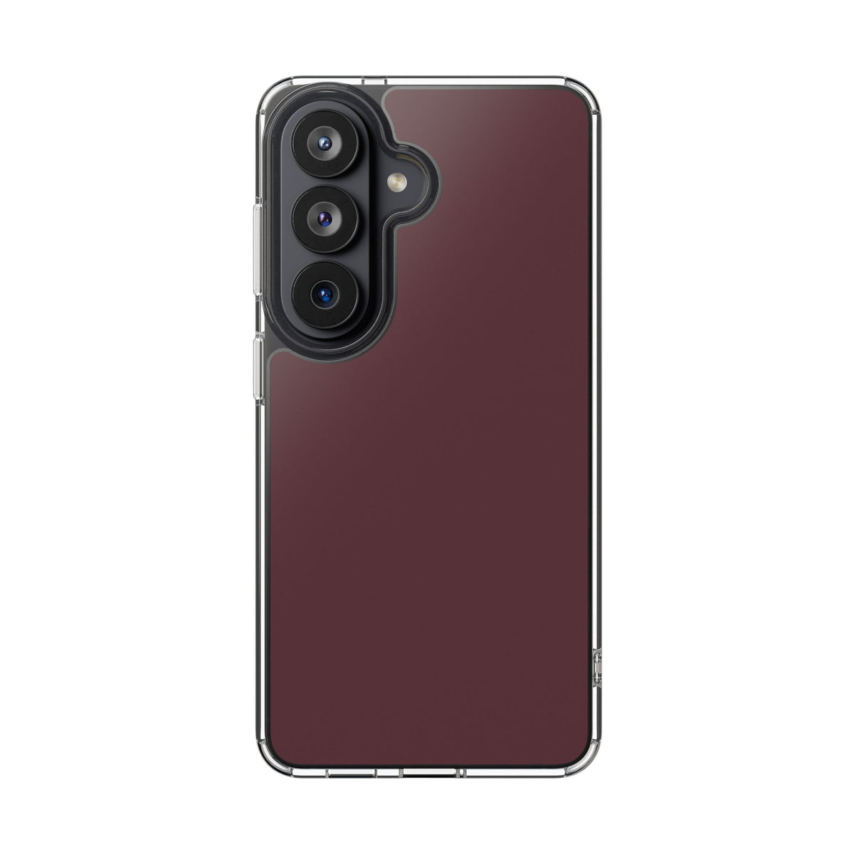 Clear Phone Case – Mulled Wine – Compatible with iPhone 13–17 & Samsung Galaxy S25–S26 Series