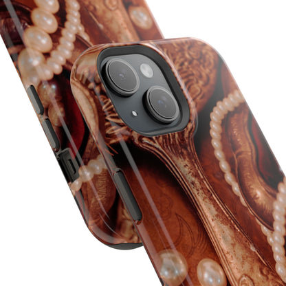 Impact-Resistant Phone Case – Bronze Vanity