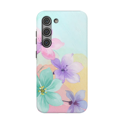 Impact-Resistant Phone Case – Water Petal