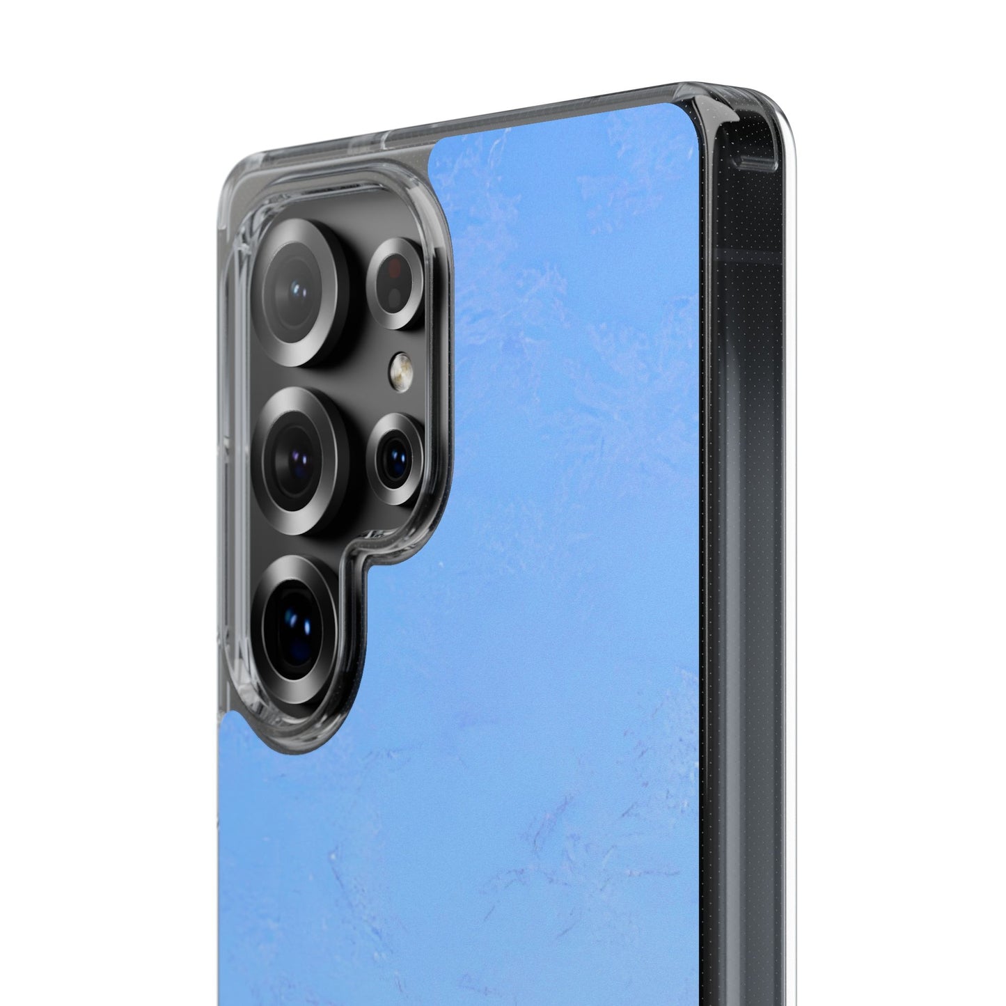Clear Phone Case – Azure Fade