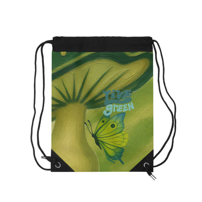Drawstring Bag – Live Green