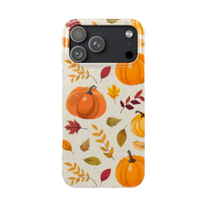 Slim Phone Case – Falling for Pumpkin