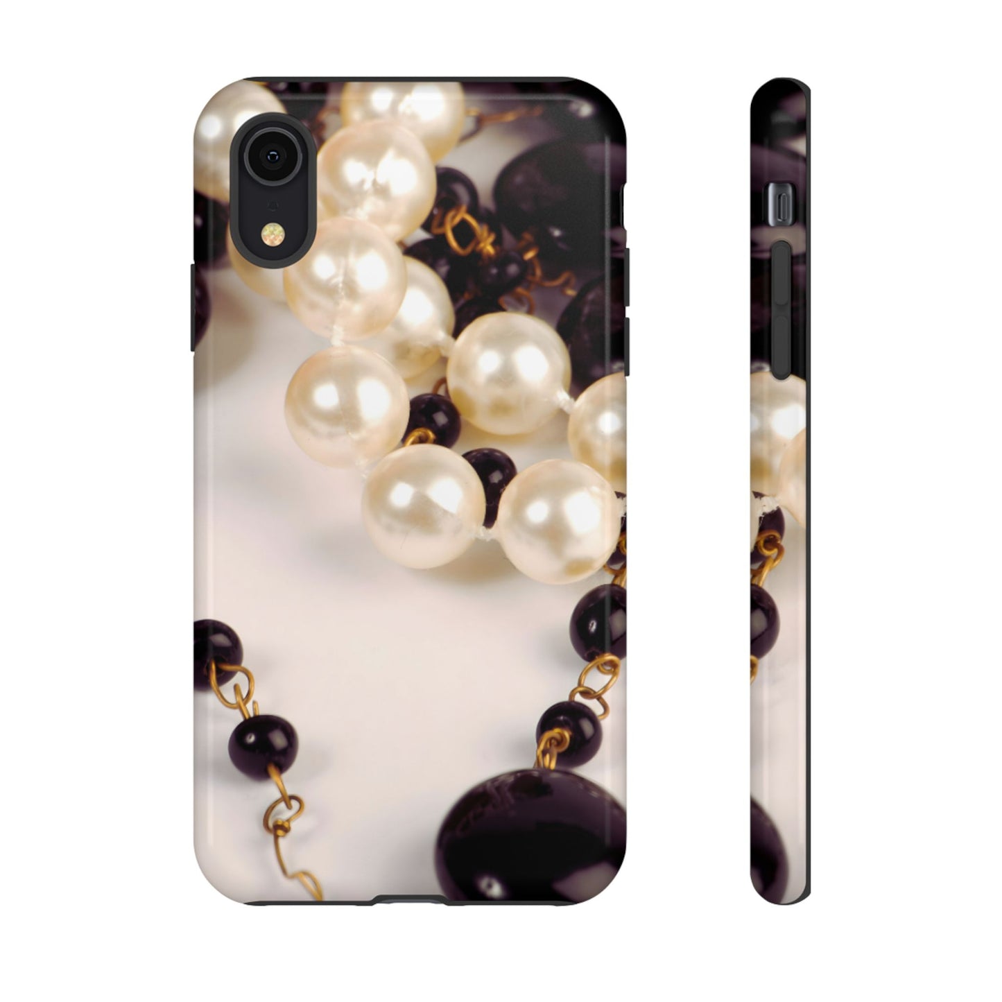 Protective Phone Case – Noir Pearl