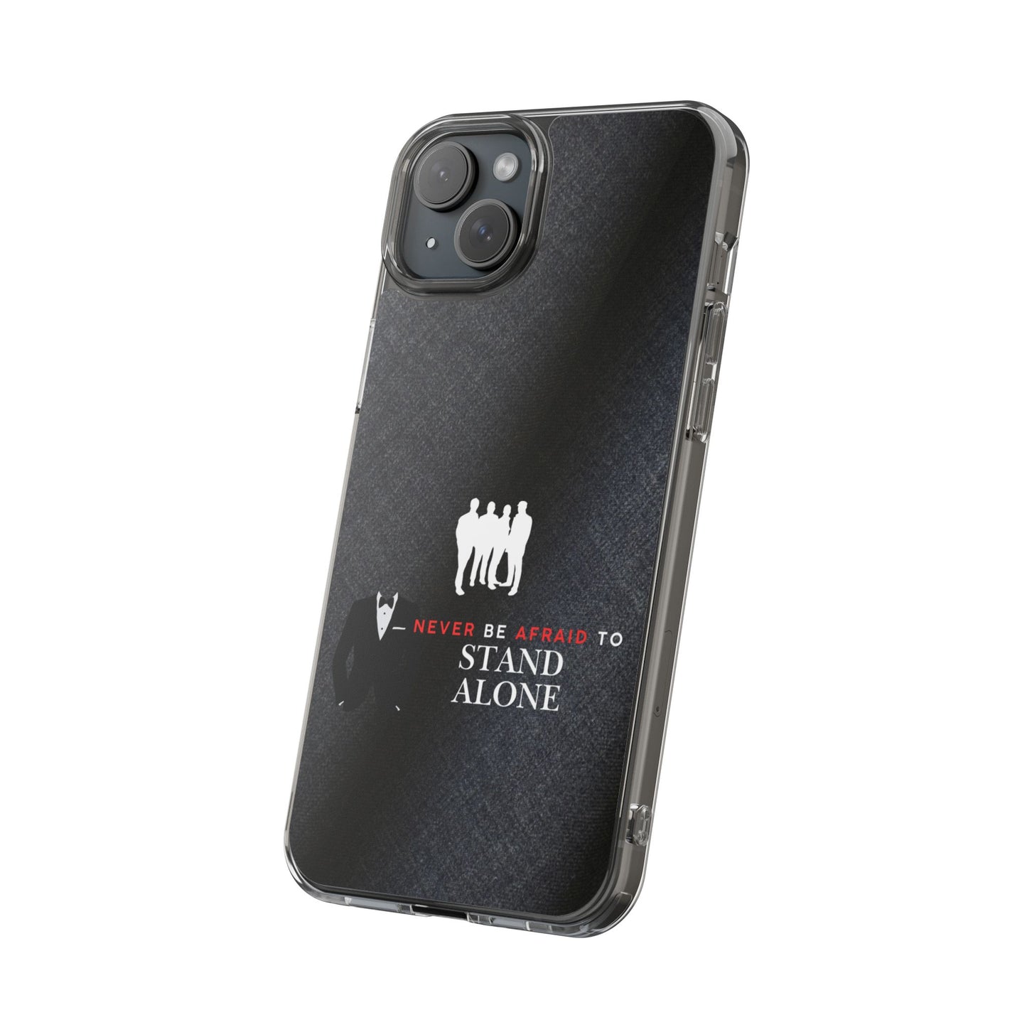 Clear Phone Case – Stand Alone