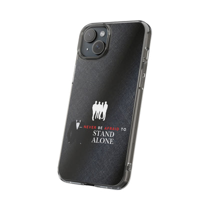 Clear Phone Case – Stand Alone