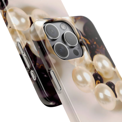 Snap Phone Case – Noir Pearl
