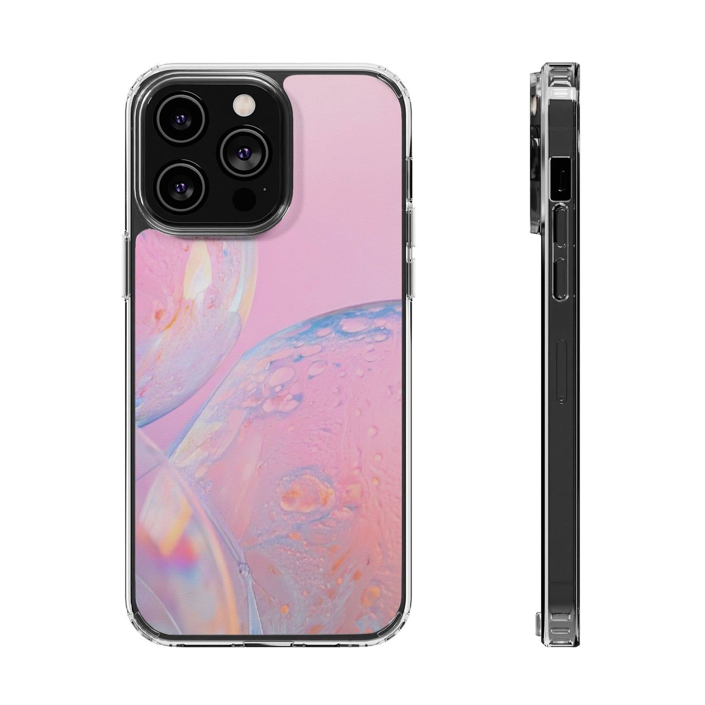 Clear Phone Case – Sugar Bubbles