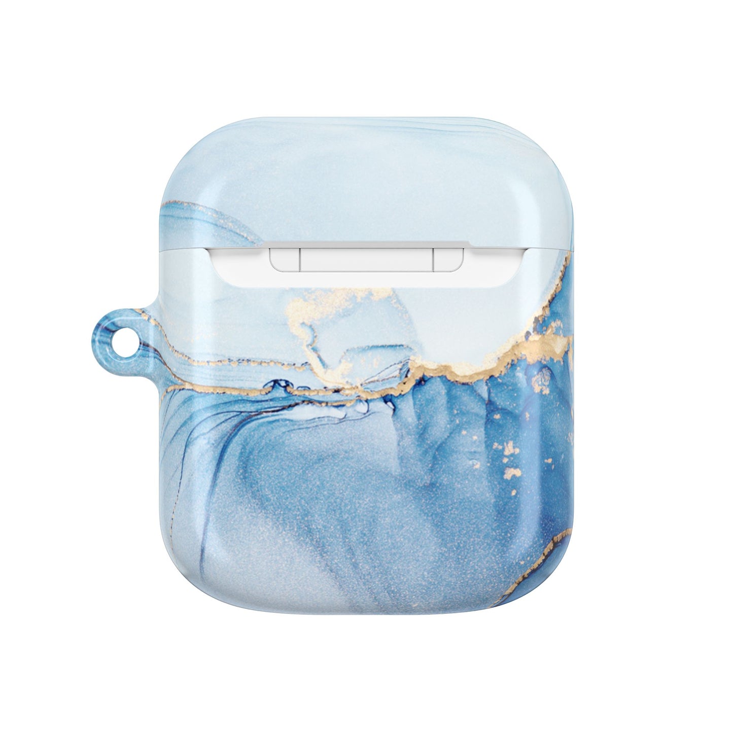 Wireless Earbud Case Cover – Blue Agate