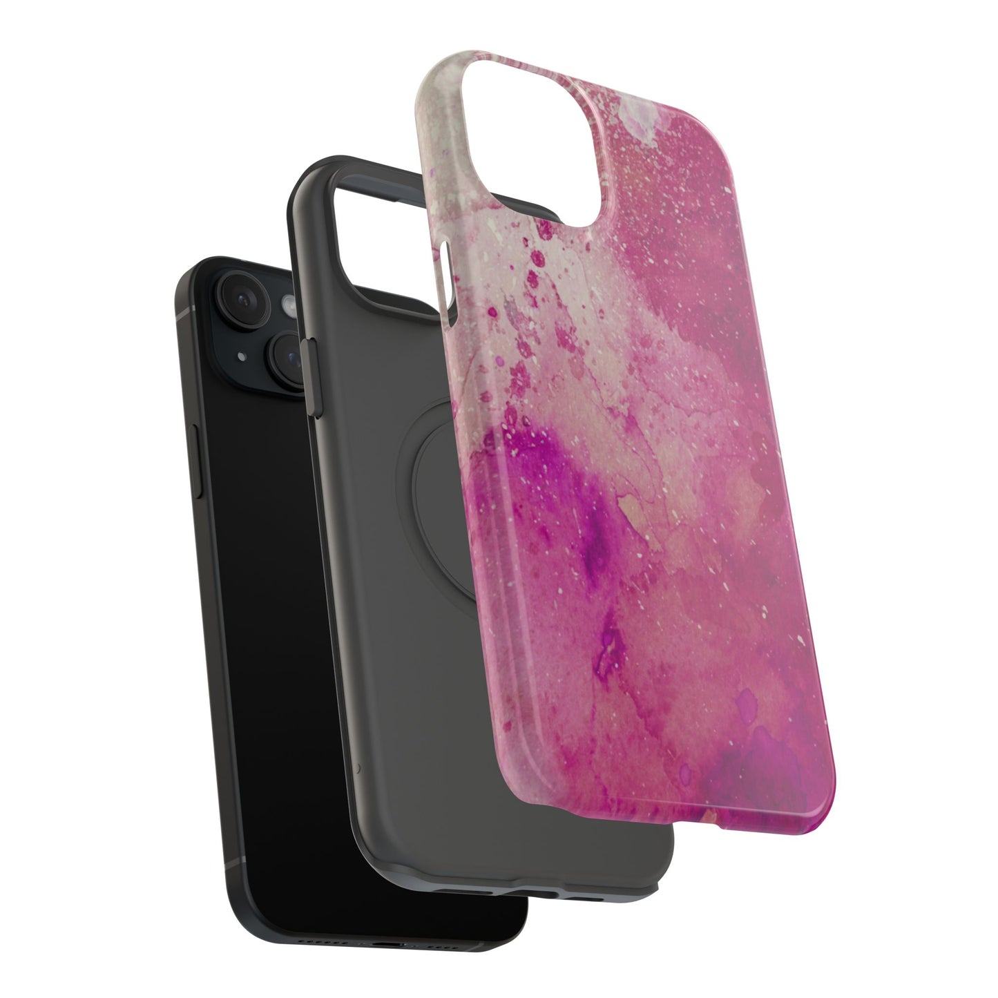 Impact-Resistant Phone Case – Spilled Wine