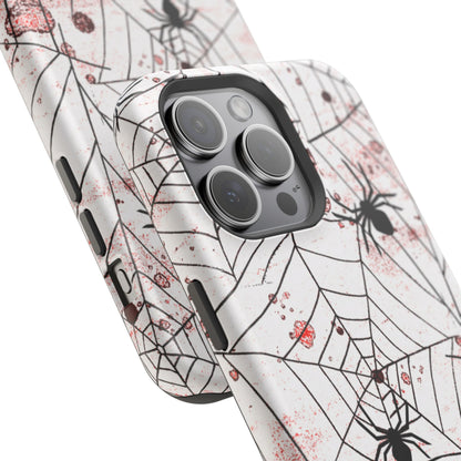 Impact-Resistant Phone Case – Blood Web