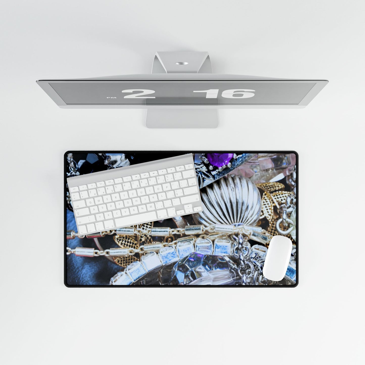 Desk Mat – Chrome Jewel