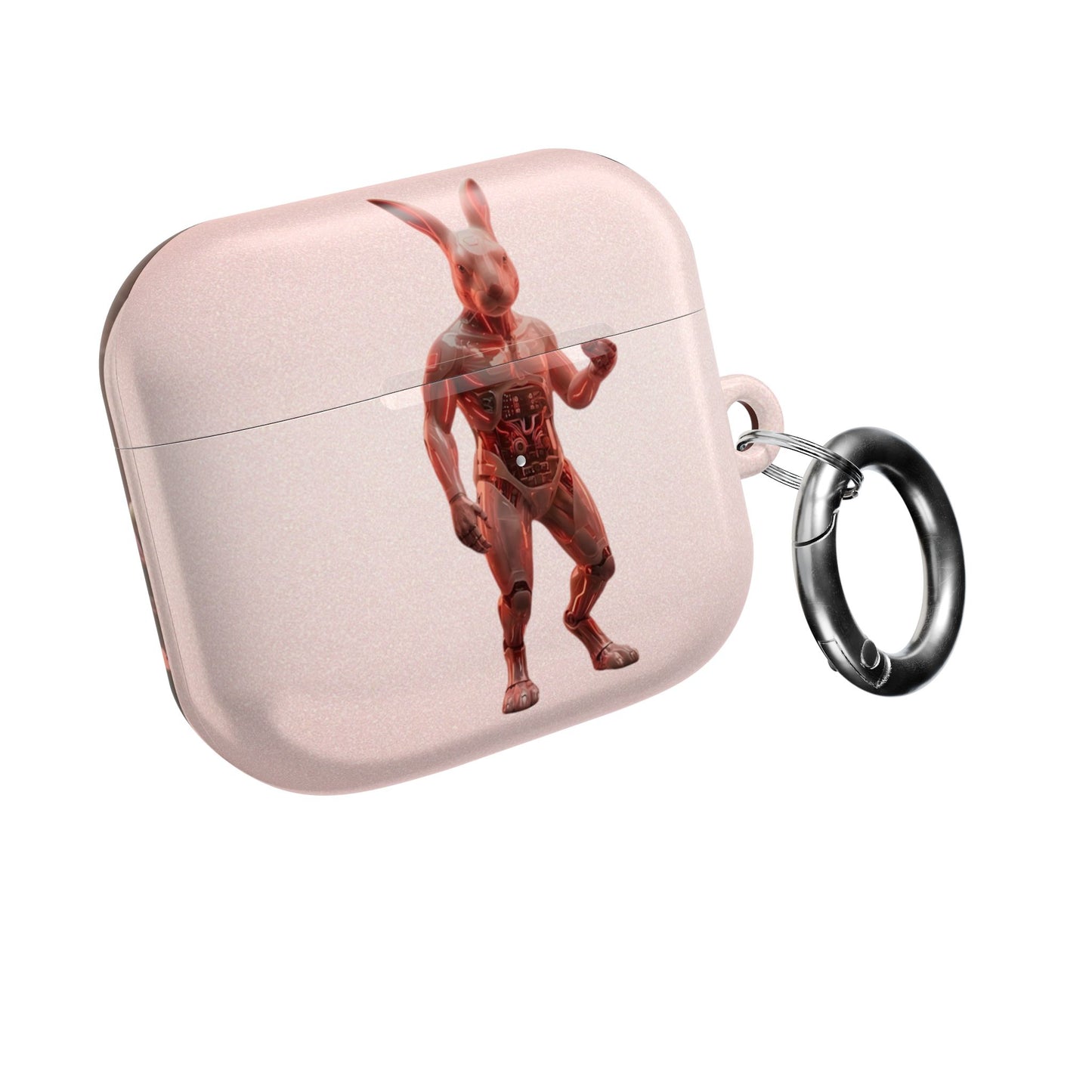 Earbud Case Cover – Cyber Bunny