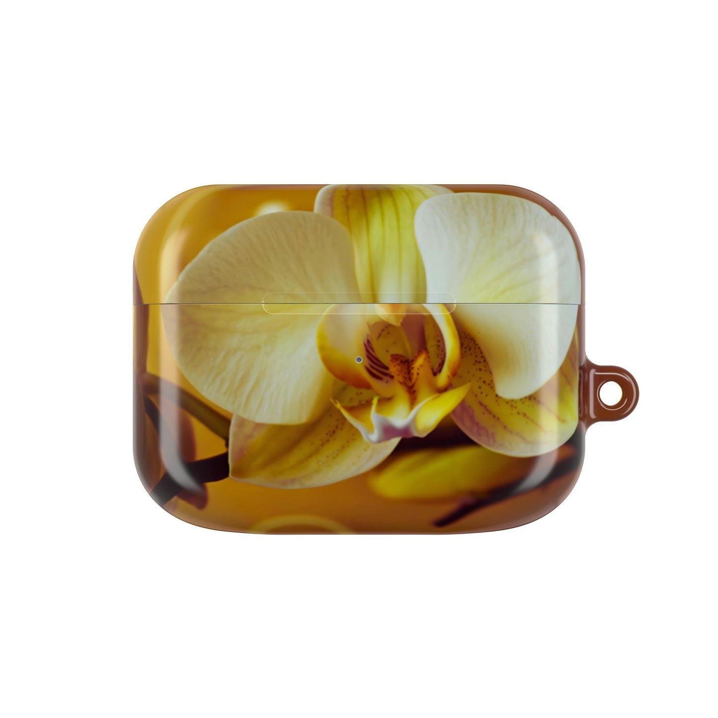 Earbud Case Cover – Amber Orchid