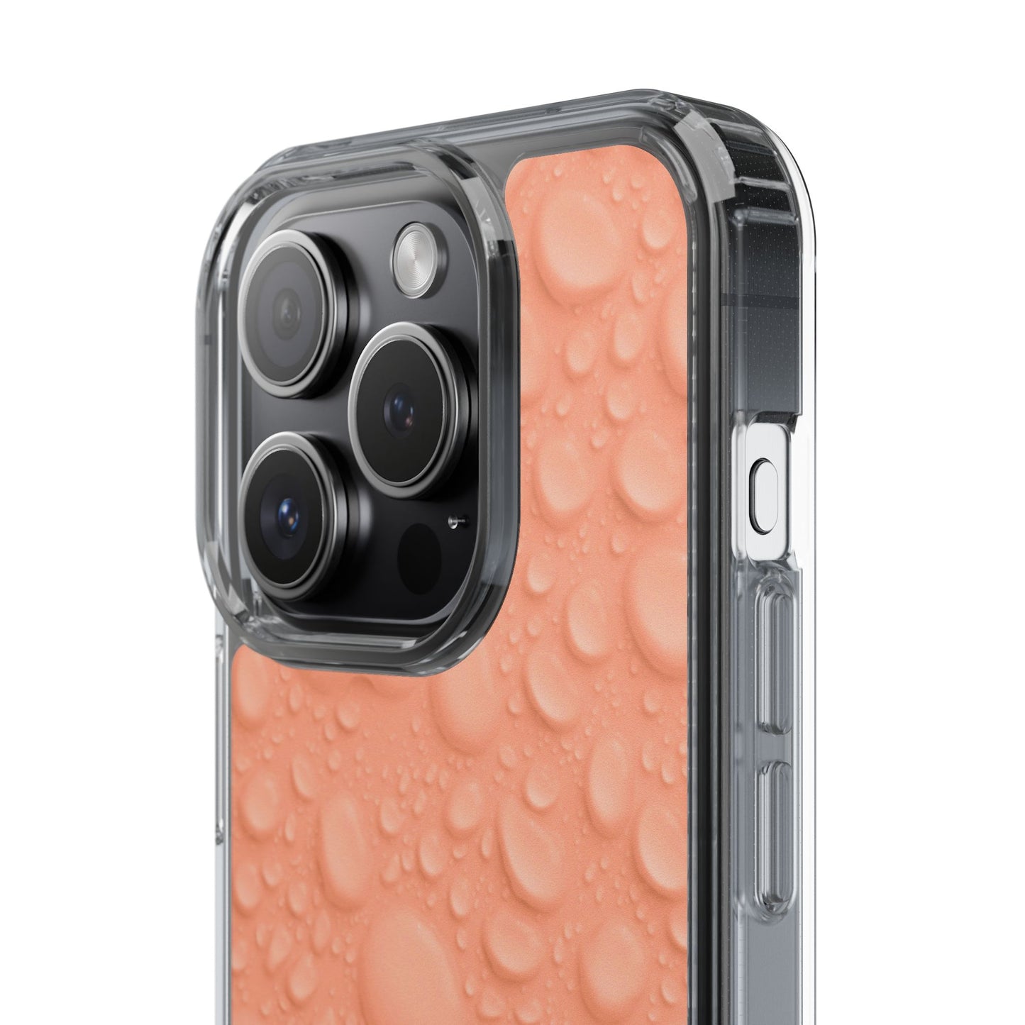 Clear Phone Case – Apricot Rain