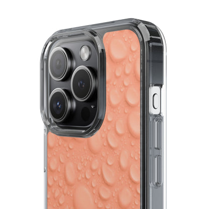 Clear Phone Case – Apricot Rain