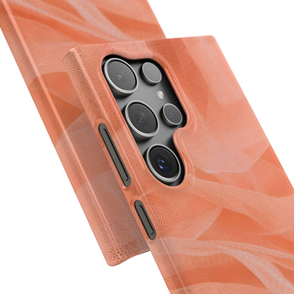 Snap Phone Case – Coral Veil