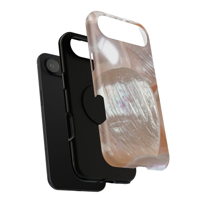 Impact-Resistant Phone Case – Blush Pearl