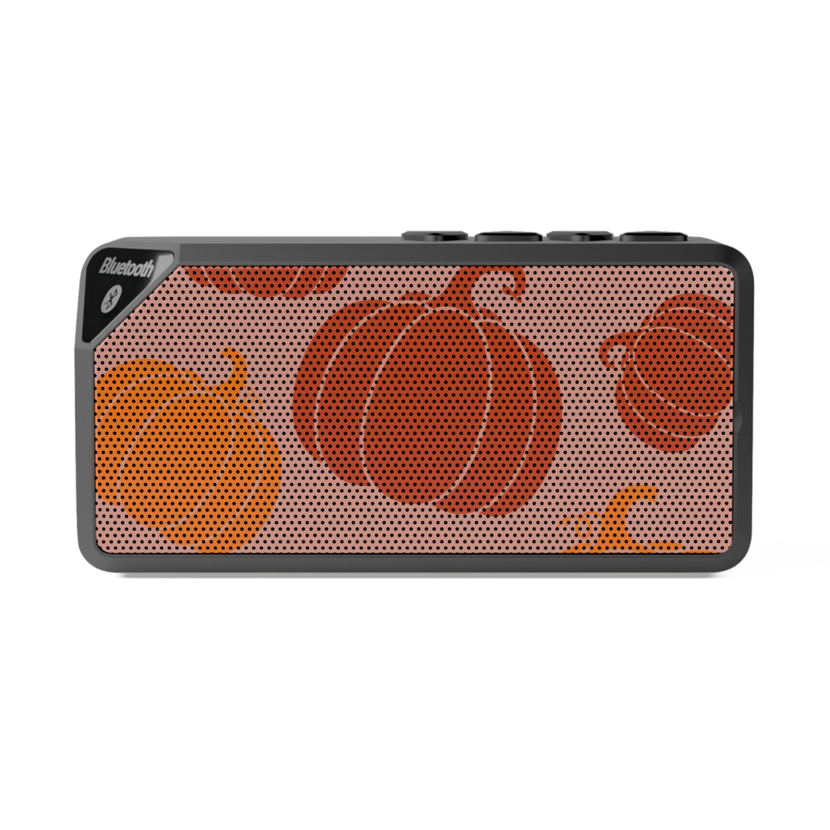 Portable Bluetooth Speaker – Pumpkin Mood