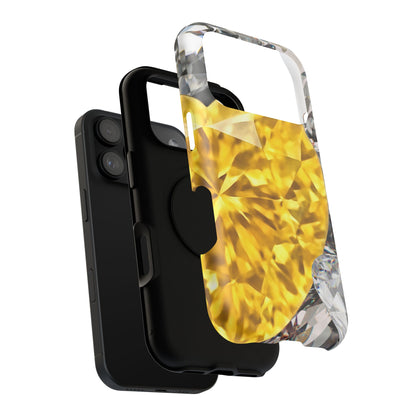 Impact-Resistant Phone Case – Heart of Gold