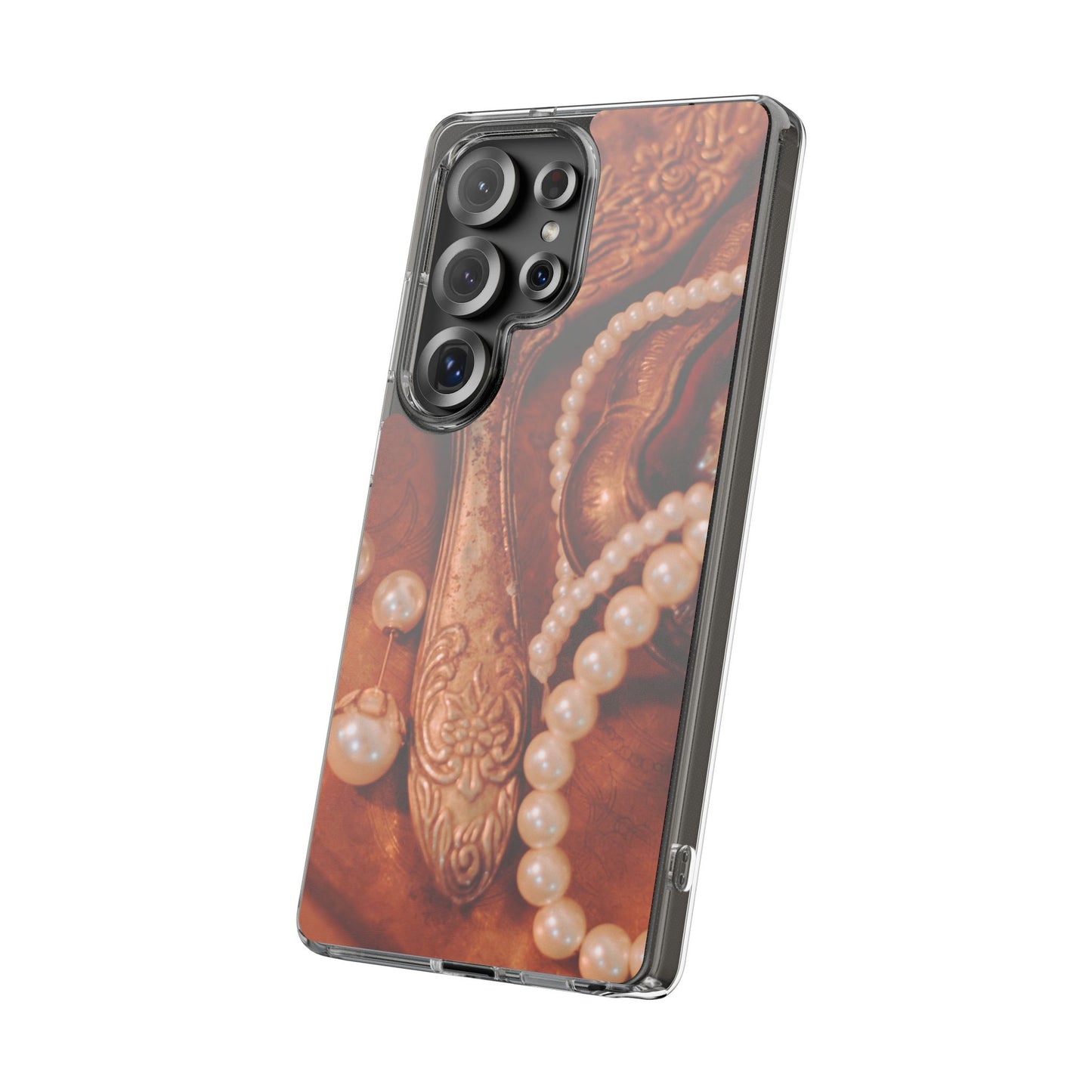 Clear Phone Case – Bronze Vanity