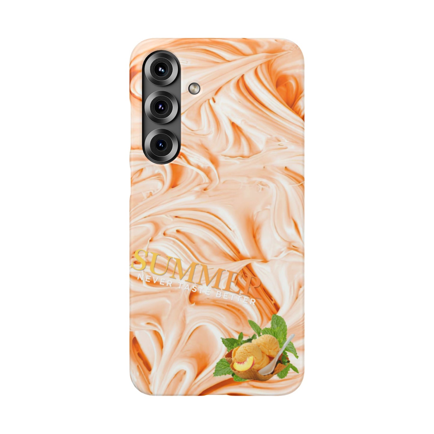 Snap Phone Case – Peach Sorbet