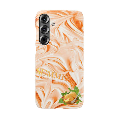 Snap Phone Case – Peach Sorbet