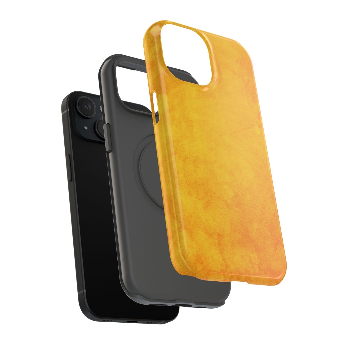 Impact-Resistant Phone Case – Saffron Smoke