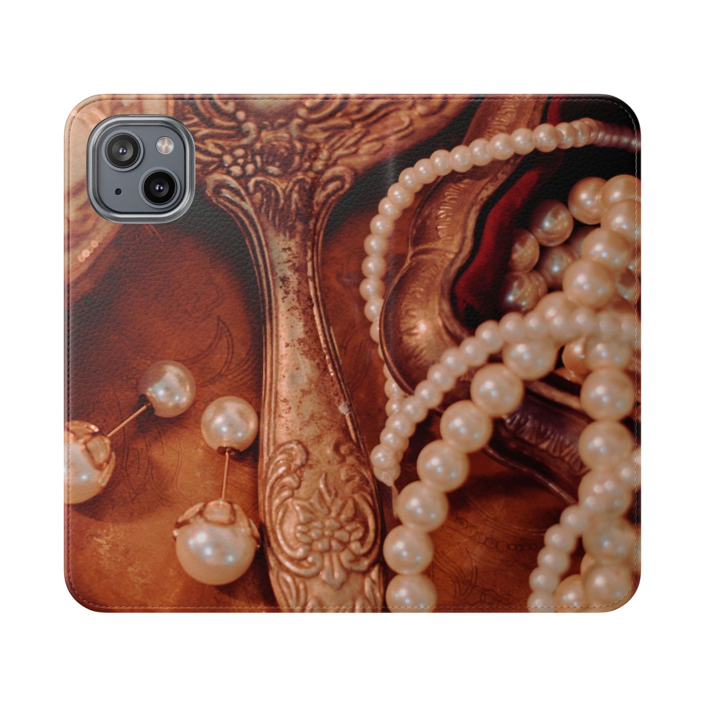 Flip Case – Bronze Vanity