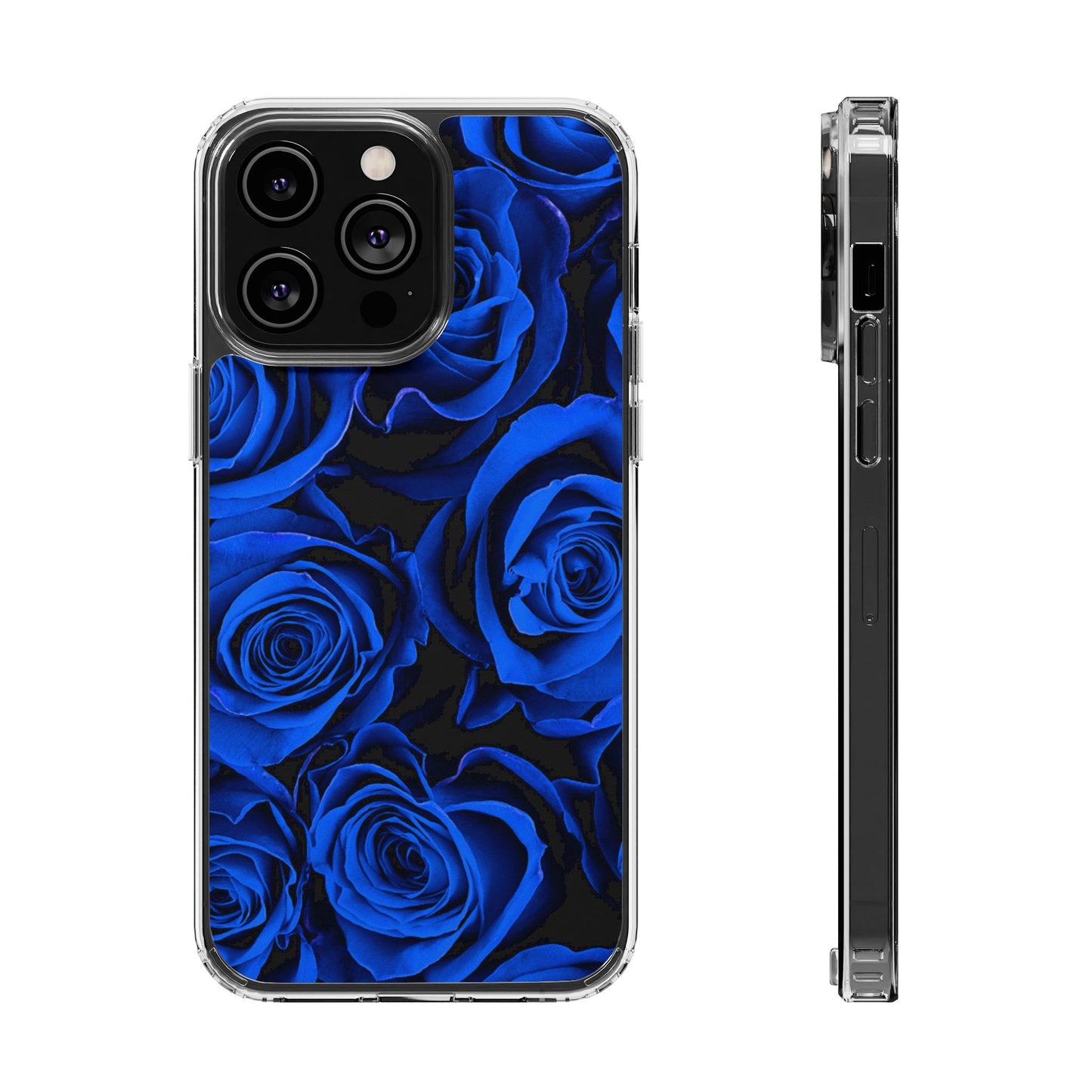 Clear Magnetic Phone Case – Midnight Bloom
