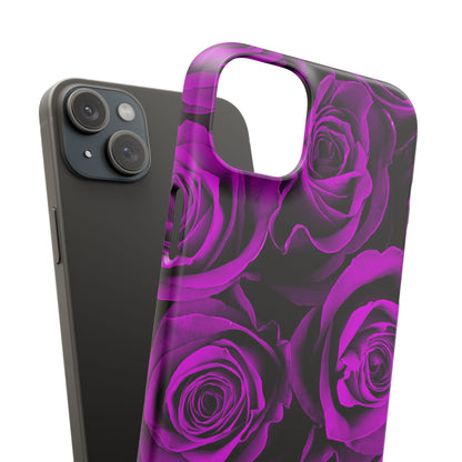 Snap Phone Case – Amethyst Roses