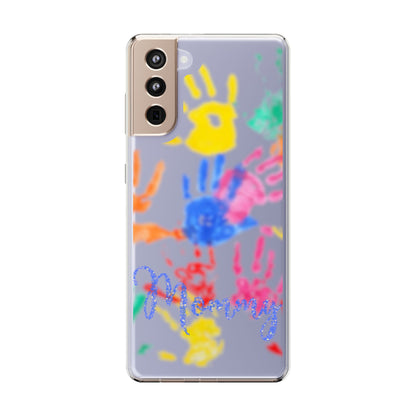 Clear Phone Case – Handprint Memories
