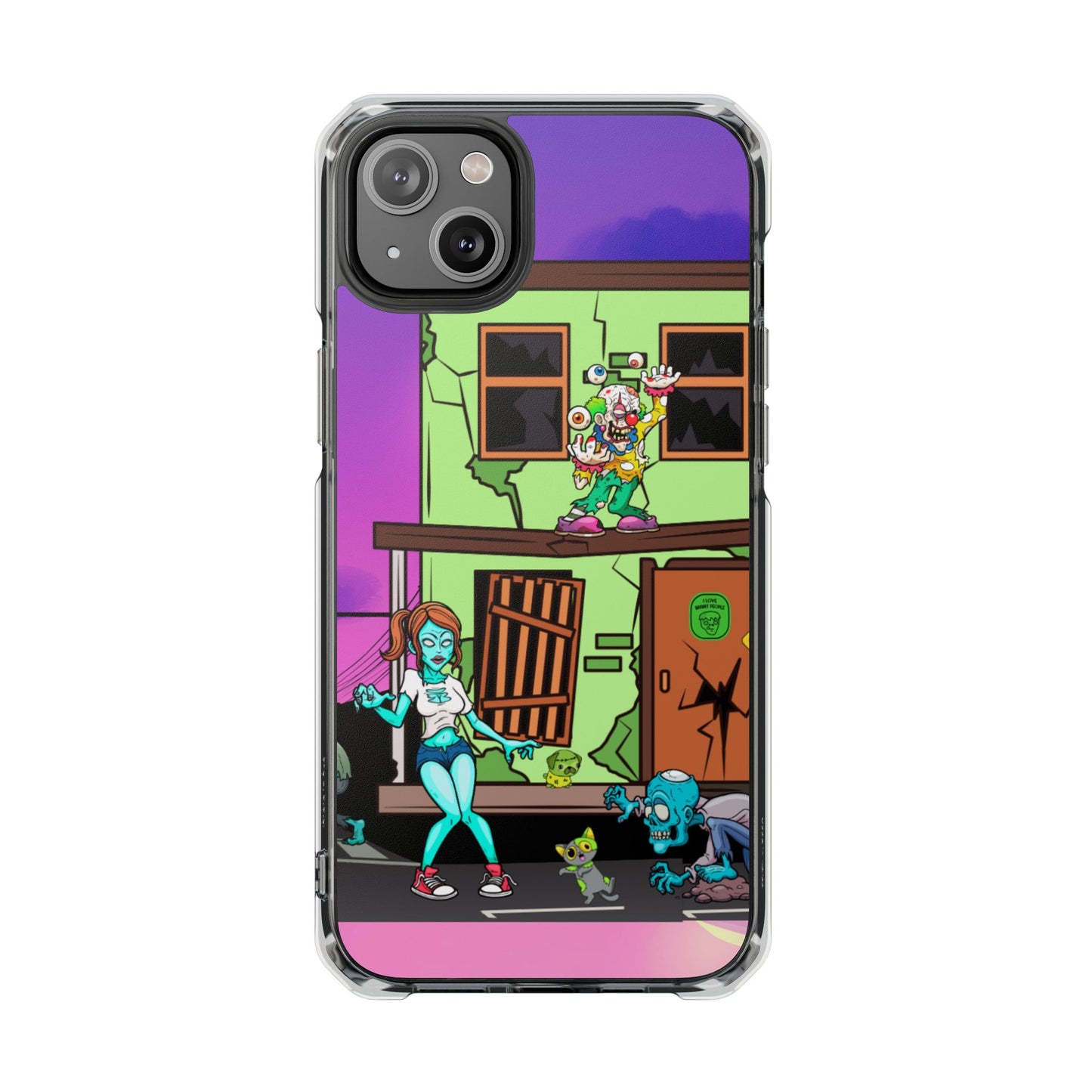 Clear Magnetic Phone Case – Dead End
