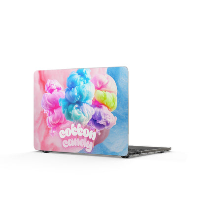 Clear Laptop Case – Cotton Candy Dream