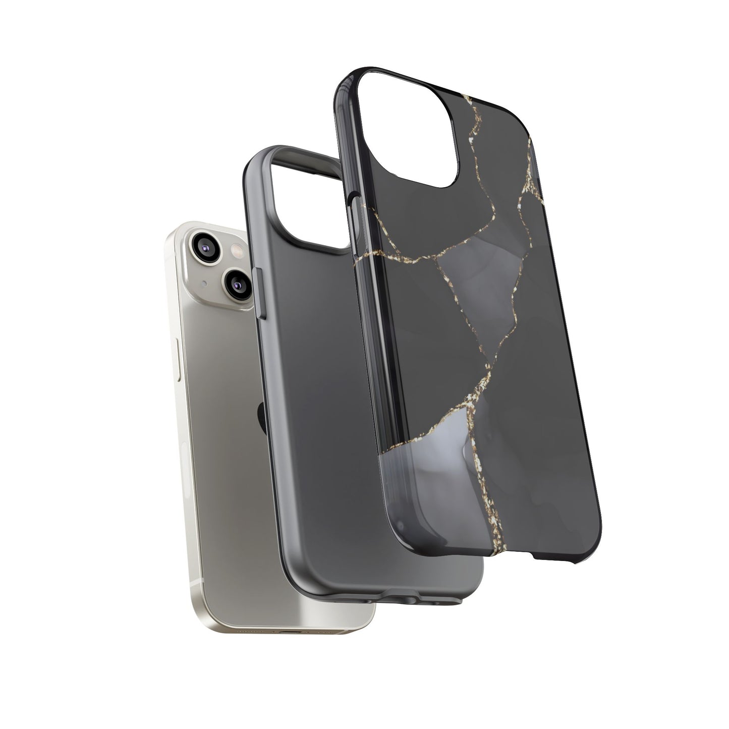 Protective Phone Case – Obsidian Vein
