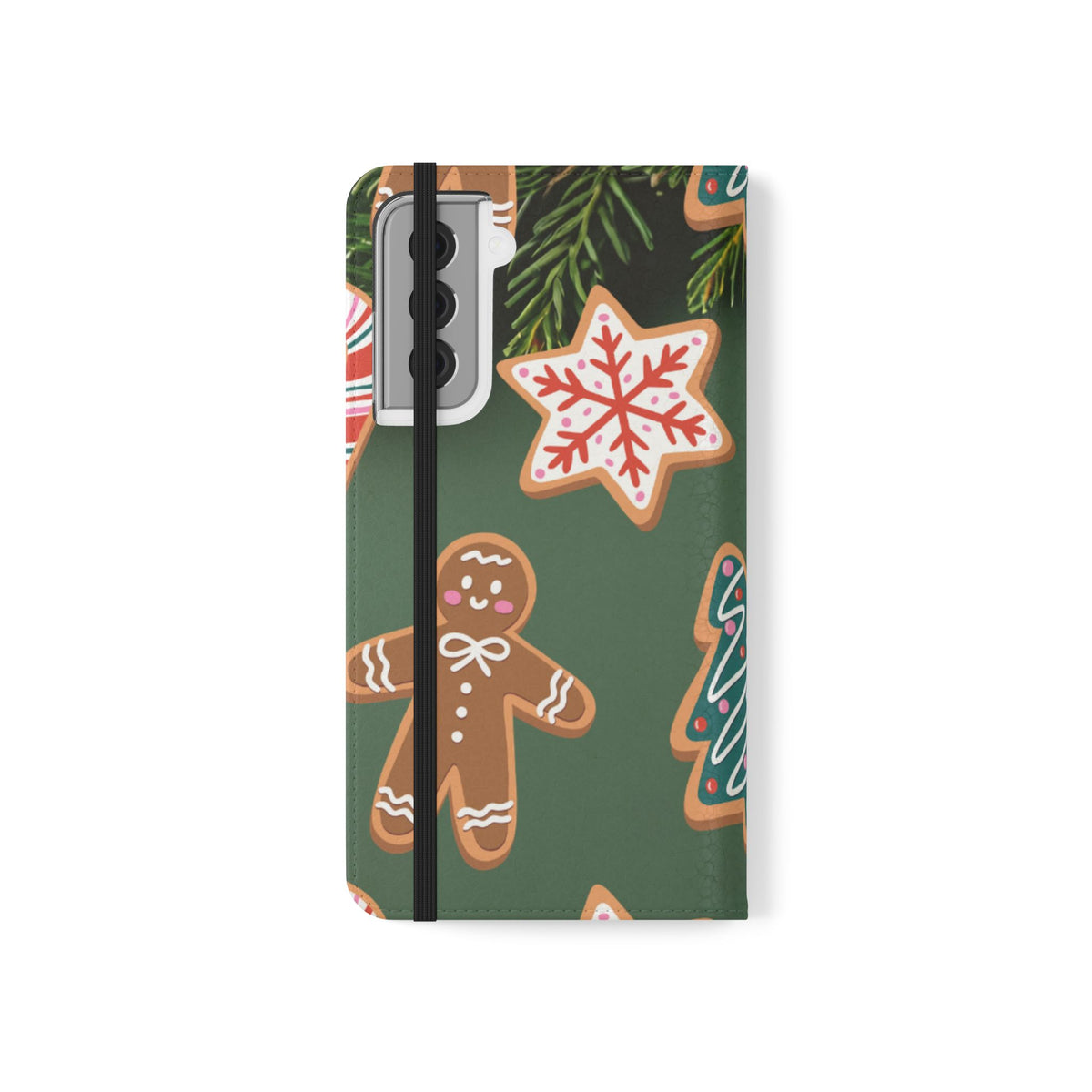 Flip Case – Cookie Season – Compatible with iPhone 11–17 & Samsung Galaxy S21–S25 Series