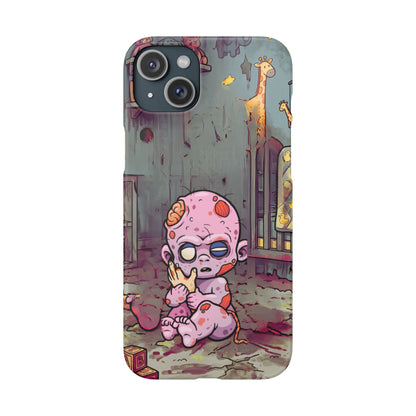Phone Case — Creepy Cute Zombie Baby Nursery Design