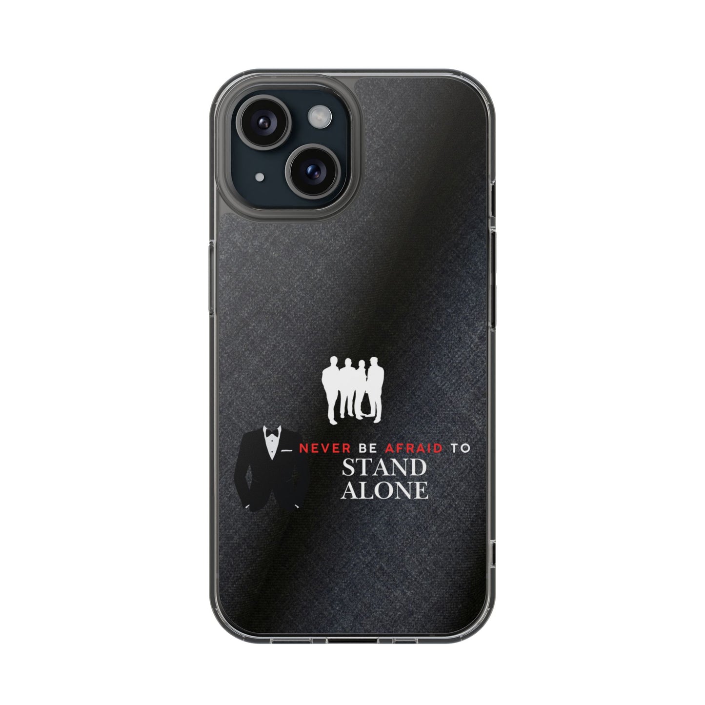 Clear Phone Case – Stand Alone