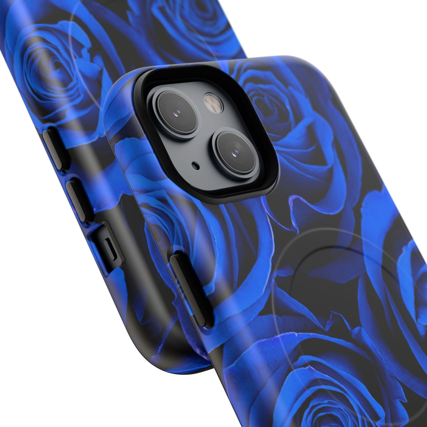 Protective Magnetic Phone Case – Midnight Bloom