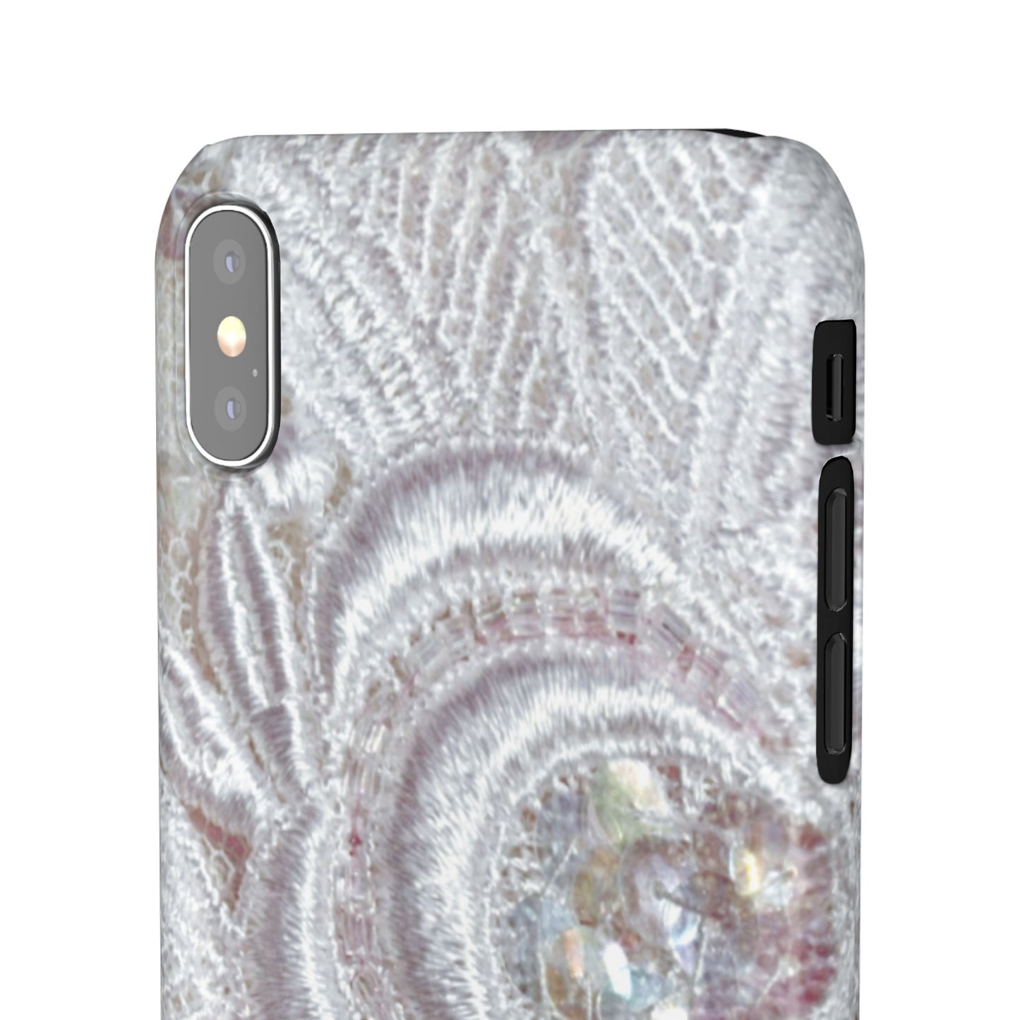 Snap Phone Case – Lace Veil