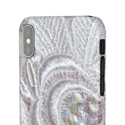 Snap Phone Case – Lace Veil