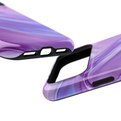 Impact-Resistant Phone Case – Lavender Wave