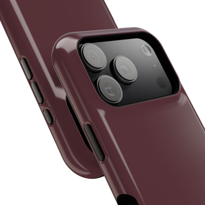 Impact-Resistant Phone Case – Mulled Wine – Compatible with iPhone 11–17 & Samsung Galaxy S22–S26 Series