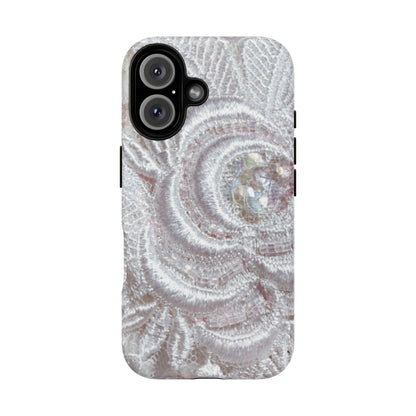 Protective Magnetic Phone Case – Lace Veil