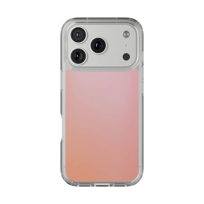Clear Phone Case – Peachy Calm