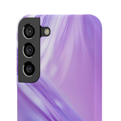 Snap Phone Case – Lavender Wave