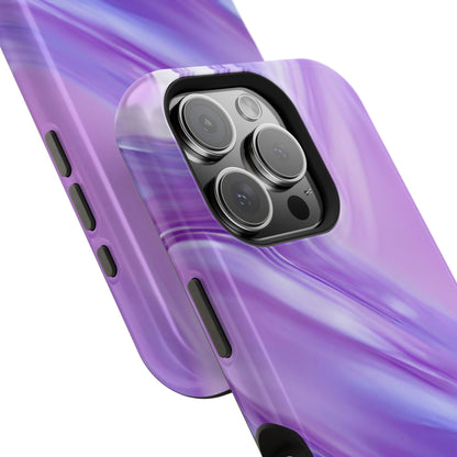 Wireless-Charging Compatible Case – Lavender Wave