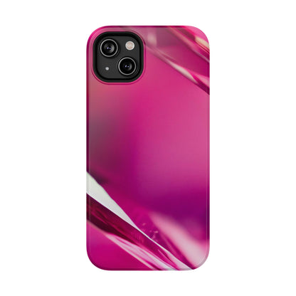 Impact-Resistant Phone Case – Magenta Motion