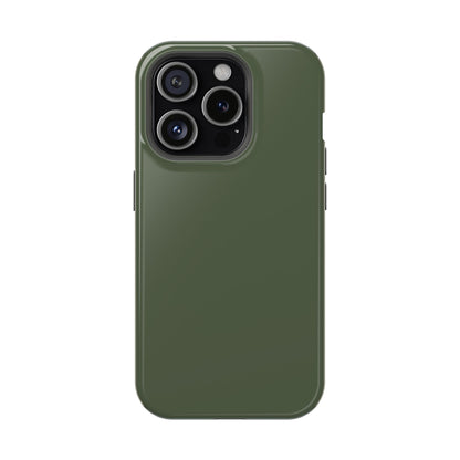 Impact-Resistant Phone Case — Military Green Protective Shockproof Cover